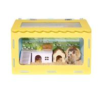 Boîte À Couveuse De Poulets - Enclos Compact De 40 X 30 X 30 Cm, Boîtier en Acrylique PP Respirant, Conteneur D'élevage De Poussins D'intérieur avec Fenêtre D'observation Et Assemblage Facile | Unité