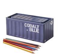 Boîte à Crayons en métal | Conteneur portatif Multifonctionnel en Fer antirouille - Conteneurs avec couvercles, pour, Filles, Jeunes Adolescents, Voyage, Maison, fête, dortoir Appartement