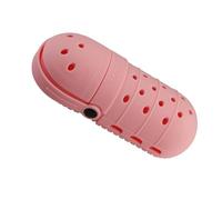 Boîte à crayons en silicone étanche en forme de chaussure pour pinceaux de maquillage - Organiseur de bureau pour stylos, outils cosmétiques