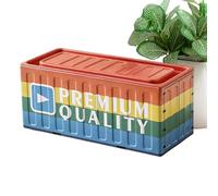 Boîte à Crayons Métallique Multifonction Antirouille Portable Pour | Coffret Métallique Avec Couvercle Pour Adolescents Maison Intérieur Extérieur Fêtes