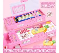 Boîte À Crayons Multifonctionnelle Avec Mot De Passe Pour Fille,Sac À Stylos,École Primaire,Étudiant,Fleur,Populaire - Type M