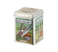 DLP - Boîte à Bouillons en Métal - Légumes Vintage