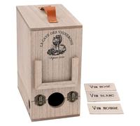 Boite à cubi 3 litres en bois