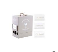 Boite à cubi 3 litres en bois Entre amis