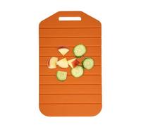 Boîte à découper en silicone - 14,1x24,2 cm tapis flexible, coussin de préparation alimentaire non glissé, conception pliable double face avec antiadhésive | Feuille de coupe portable pour la