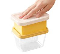Boîte à découper le beurre - Coupe-beurre avec récipient de rangement intégré, boîte à découper durable | Récipient compact pour couper le beurre avec lame en acier inoxydable, boîte à découper le