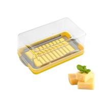 Boîte à découper le - Rangement pour trancheuse à fromage, récipient à réutilisable avec filet de coupe | Organisateur de cuisine avec longue durée de vie, pour le stockage du et
