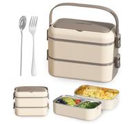 Boîte À Déjeuner Bento, Bento Lunch Box, Boite Repas, Boite Bento Japonaise, Boite A Lunch À 2 Étages Avec Compartiments, Pour Boîte À Lunch Pour Adulte, Au Micro-Ondes, Pour Le Travail Et L’École