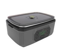 Boîte à Déjeuner électrique en Acier Inoxydable 304, Rechargeable, Portable, Chauffage Rapide, pour le Bureau, la Maison, les Voyages, Conception Légère (1200ml)