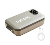 Boîte À Déjeuner Électrique, Rechargeable Par USB, Température Réglable | Boîte À Lunch Électrique Pour Chauffeur De Camion, Livreur, École, Bureau, Activités De Plein Air