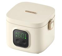 Boîte à déjeuner électrique sans fil - Chauffe-aliments portable auto-chauffant avec intérieur en acier inoxydable, 8 heures de rétention de la chaleur, chauffage rapide en 20 à 80 minutes pour le