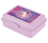 Boîte à déjeuner enfant pour l’école - pour fille, maternelle - boîte à casse-croûte, boîte à pain, boîte à goûter (cheval)