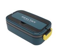 Boîte à Déjeuner étanche en Acier Inoxydable 316, Récipient Allant au Micro-ondes, capacité de 700ml, Boîte à Déjeuner Adulte pour L'école et le Bureau (Bleu vert)