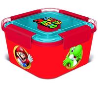 Boite à déjeuner - GENERIQUE - Super Mario - 1810 ml - Compatible lave-vaisselle - Multicolore