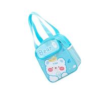 Boîte à déjeuner légère à rabat avec isolation thermique - Tissu Oxford - Pour femmes et étudiants - Pour le travail - Boîte à chaleur isolée