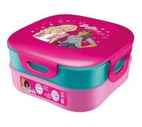 Boîte à Déjeuner - MAPED - Barbie - 2 Compartiments Modulables - 1 Compartiment Étanche - Rose