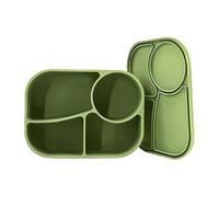 Boîte à déjeuner micro-ondable - Récipients à déjeuner en silicone micro-ondables, réutilisables, étanches, fournitures de préparation de repas, porte-collations pour ḿicro-ondes, | Conteneurs à ďéjeu