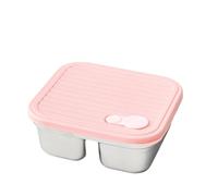 Boîte à déjeuner multi-compartiments en acier inoxydable portable pour salade de fruits, boîte à déjeuner portable David pour salle de sport, bureau ou école