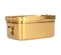 Boîte à Déjeuner Portable à 2 Couches, Boîte à étanche en Acier Inoxydable 304 pour le Bureau et L'école (GOLD)