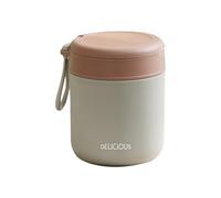 Boîte À Déjeuner Portable - Récipient Alimentaire Isolé De 430 Ml, Stockage Des Repas Étanche, Stockage , Couvercle De Mallette De Transport Thermique, Ouverture Large, Empilable | Pour Étudiants