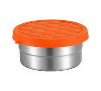 Boîte à déjeuner pour | Bols étanches en acier inoxydable avec couvercle en silicone, boîte à goûter pour , pour camping, pique-nique, plage, randonnée, sport, voyage, été, travail
