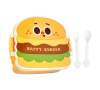 Boîte à déjeuner pour , ensemble de boîtes à repas divisées, stockage des aliments portable sans danger pour le micro-ondes, organisateur de collations, salades et fruits pour l'école, le burea