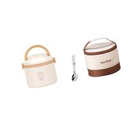 Boîte à déjeuner unique en acier inoxydable 304 anti-fuite avec joint en silicone thermique pour le travail, les pique-niques, boîte à déjeuner anti-fuite pour adultes