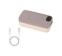 Boîte à déjeuner USB à chauffage rapide 7200 mAh pour chauffage rapide | Batterie rechargeable de 7200 mAh pour le chargement USB, utilisation sans fil, salle de sport, voyage de bureau