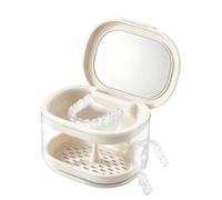 Boîte À Dentier Conteneur trempage étanche multi-prothèses