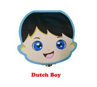 Boîte À Dents De Bébé En Bois Mignonne,Boîte De Rangement De Dents De Lait Pour Enfants,Boîtes À Souvenirs Anglais/Espagnol/Français/Russe/Italien/Portuguese - Type Dutch Boy