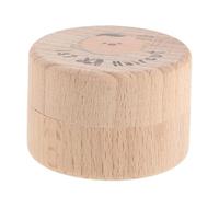 Boîte à Dents de Lait en Bois Beige, Compartiments, 5x5x3, 5 Cm | Conserve Dent Perdue et Première Coupe, Design Minimal Élégant, Format Portable pour Garçon et Garçon et Filles