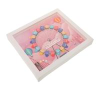 Boîte à Dents de Lait en Plastique, Grosse Roue Décorative pour Bébé | Compartiments de Rangement, Coffret Souvenir Naissance, pour Nursery et Maison, Design Unique et Stylé
