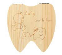 Boîte à Dents de Lait, Organisateur de Souvenirs pour Garçon et Filles, 1 | Enregistre les Informations, Plastique Léger, Petite Forme, Présent pour Garçons et Filles