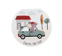 Amadeus – Boîte à dents de lait Voiture – en bois décoré – G