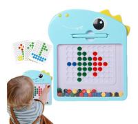 Boîte à Dessin à Perles magnétiques - Jouet Coussin Doodle pour, Ensemble d'activités d'art magnétique | Jouets d'apprentissage éducatif Président la Maternelle, créativité Magic Reusable Sket