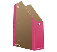 Boîte à documents en carton DONAU Life A4 Rose/Archivage de documents/Type A4/80/Kind-Foldable/Matériel-Carton/Espace pour la description/Couleur-Rose/Format-A4/Poids (g/m2)-800