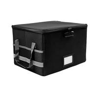 Boîte À Documents Ignifuge - Boîte Ignifuge, Boîtes De Classement Pliable À Deux Couches, Petite Pochette De Rangement Pour Espèces, Sac De Sécurité Robuste Résistant À La Chaleur | Conçu Pour Garder