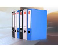 Boîte à documents magnétique A1297 A4 bleue