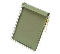 Boîte à documents multifonction en ABS avec porte-bloc - 2 compartiments - Pour l'école, le bureau et les voyages - Avec poignée