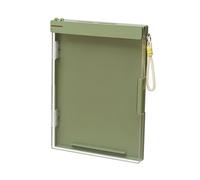 Boîte À Documents Multifonctionnelle En ABS Avec Presse-papiers Organisateur De Fichiers À 2 Compartiments Étui De Rangement Pour L'école Le Bureau Et Les Voyages Organisateur De Bureau