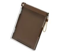 Boîte À Documents Multifonctionnelle En ABS Avec Presse-papiers Organisateur De Fichiers À 2 Compartiments Étui De Rangement Pour L'école Le Bureau Et Les Voyages Organisateur De Bureau