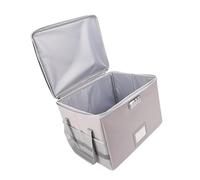 Boîte à documents résistante feu de 2000 ℉, avec serrure, boîte de classement en fibre de verre de silicone pour passeports, certificats de contrat, verrouillable et ininflammable