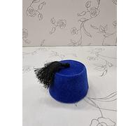 Boite à Dragée Tarbouche Chapeau 12 Pièces (Bleu Roi)