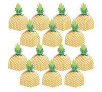 Boîte à Dragées Ananas en Papier 20 Pièces pour Fête