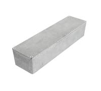 Boîte à Effets en Aluminium Argenté 1032l pour Guitare | Boîtier de Remplacement Pratique, Alliage Léger Moulé sous Pression, Format Compact 1032l, Accessoire pour Scène