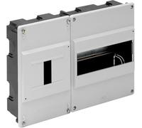 Boîte à encastrer pour installations électriques jusqu'à 8 éléments, dimensions de 277 x 188 x 55 mm, parfaite pour organiser les connexions dans des espaces restreints.