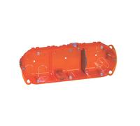 Boîte à encastrer triple affleurante multimatériaux 8 modules Legrand Batibox, 40mm, 1 pièce
