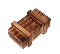 Boîte à Énigmes avec Compartiments Cachés en Bois | Jeu de Réflexion Éducatif, Structure à Compartiments Cachés, pour Loisirs, Casse-tête de Logique