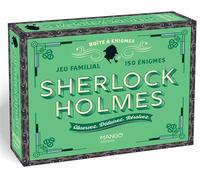 Boîte à énigmes Sherlock Holmes 150 énigmes pour affronter le plus grand esprit de Baker Street ! - Nicole Masson - Mango - Boîte ou accessoire - Jeux livres objets