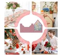 Boîte À Enveloppes Pour Bouquet - 5 Pièces, Bouquet Élégant Pliable Pour La Saint-Valentin, Rangement Pliable En Forme De Sac À Main | Pour Anniversaire Remise De Diplôme Mariage Mère Petite Amie Femm